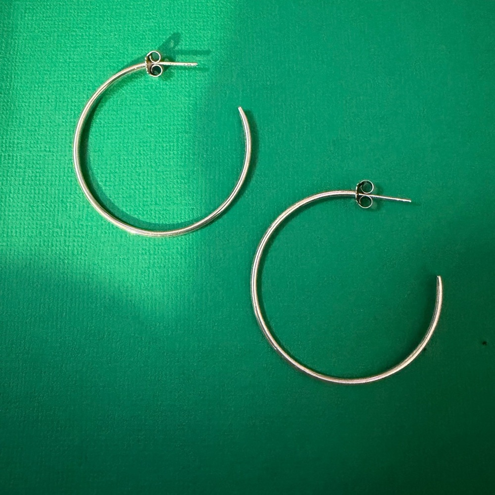 J Jill Sterling Silver Hoop Earrings*